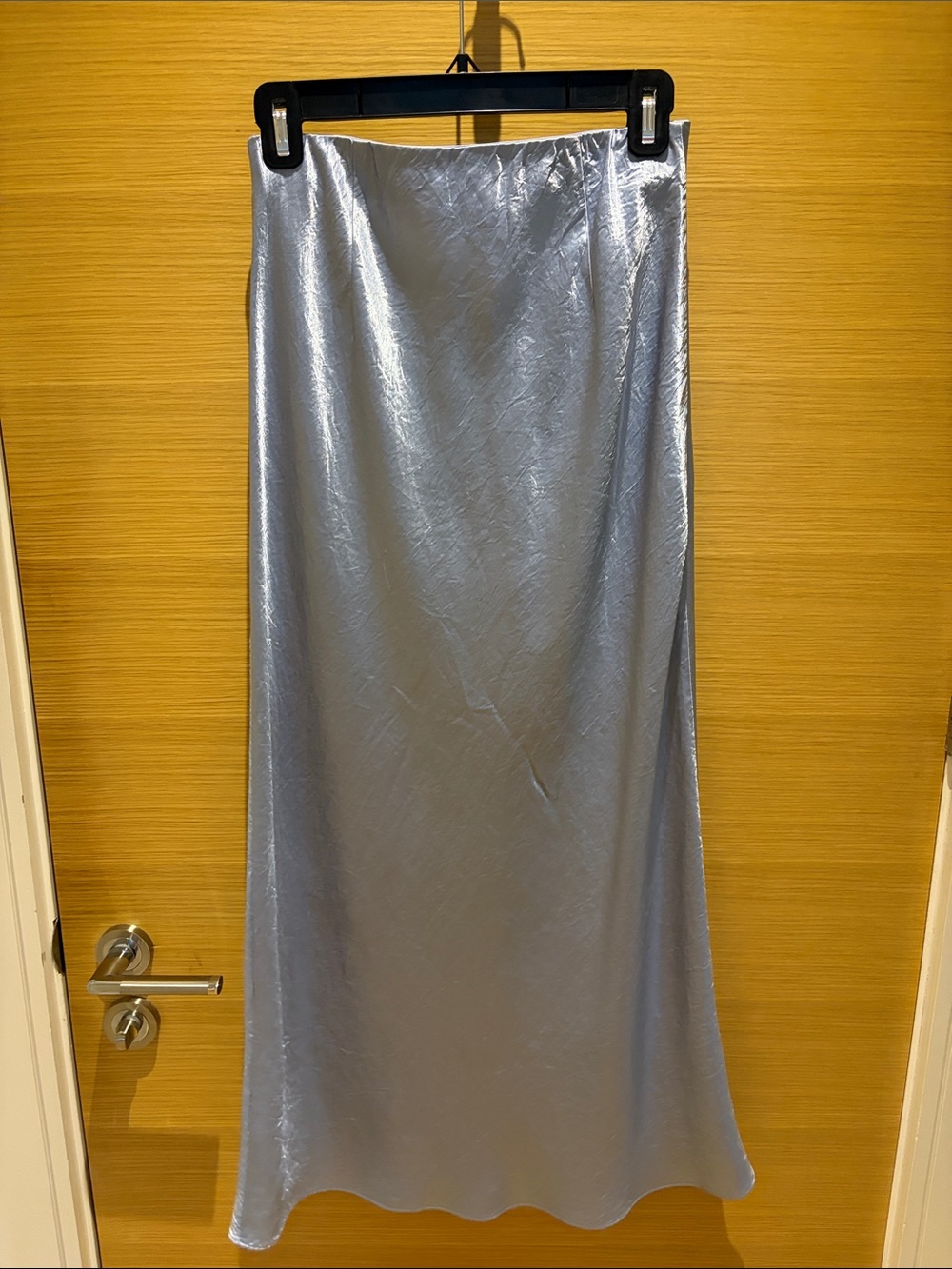 Satin Slip Maxi Skirt - Picture 6 of 6